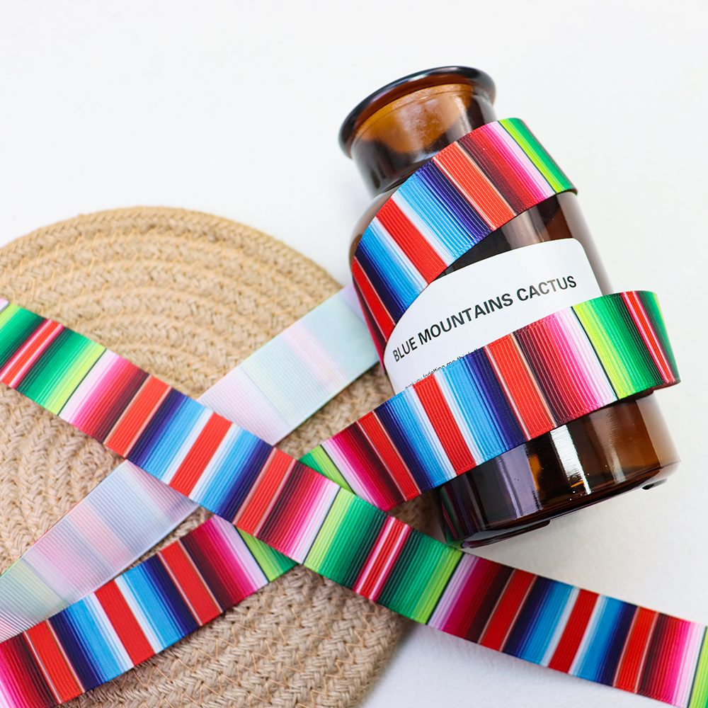 Mexican Stripe Grosgrain Ribbon